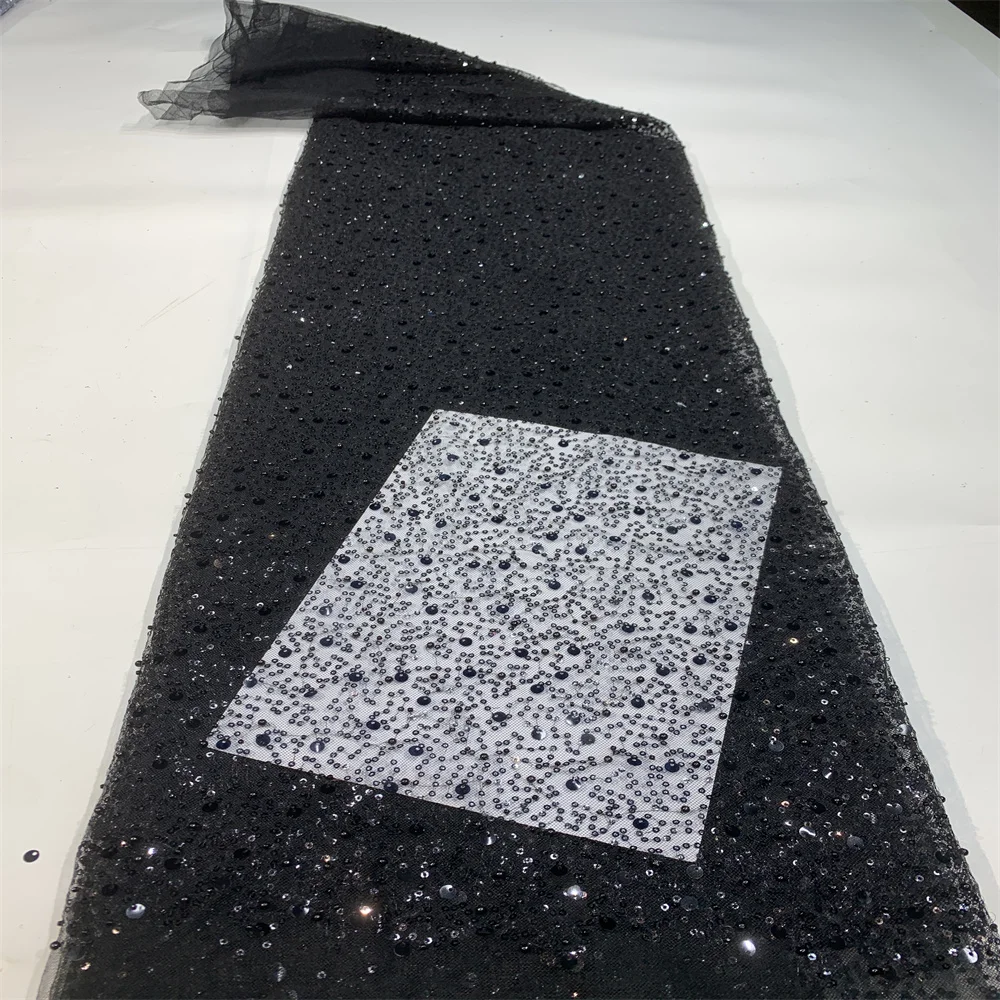 Новейшая французская тюлевая кружевная ткань 2024 высококачественная африканская