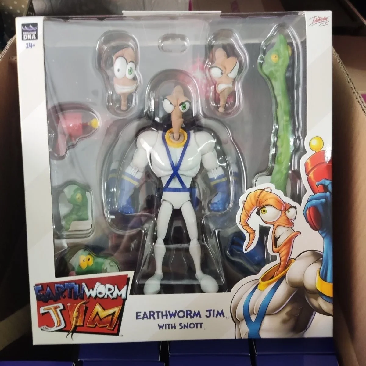 Коллекционная фигурка Earthworm Jim 2.0 Pdna 1/12 Psy Crow Bob The Killer