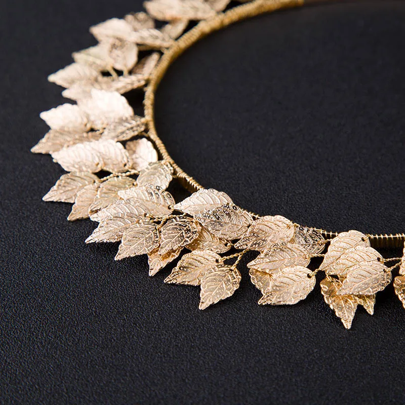 

Leaves Crown Wonderful Gift For Yourself Or Female Friends Used For Bridal Or Any Special Occasion