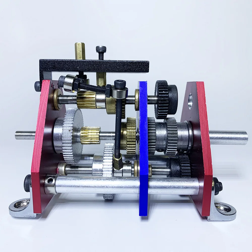 

Gearbox Model Model Car Accessories All Metal Gear 4 Gears Including Neutral Gearbox Principle Educational Toys
