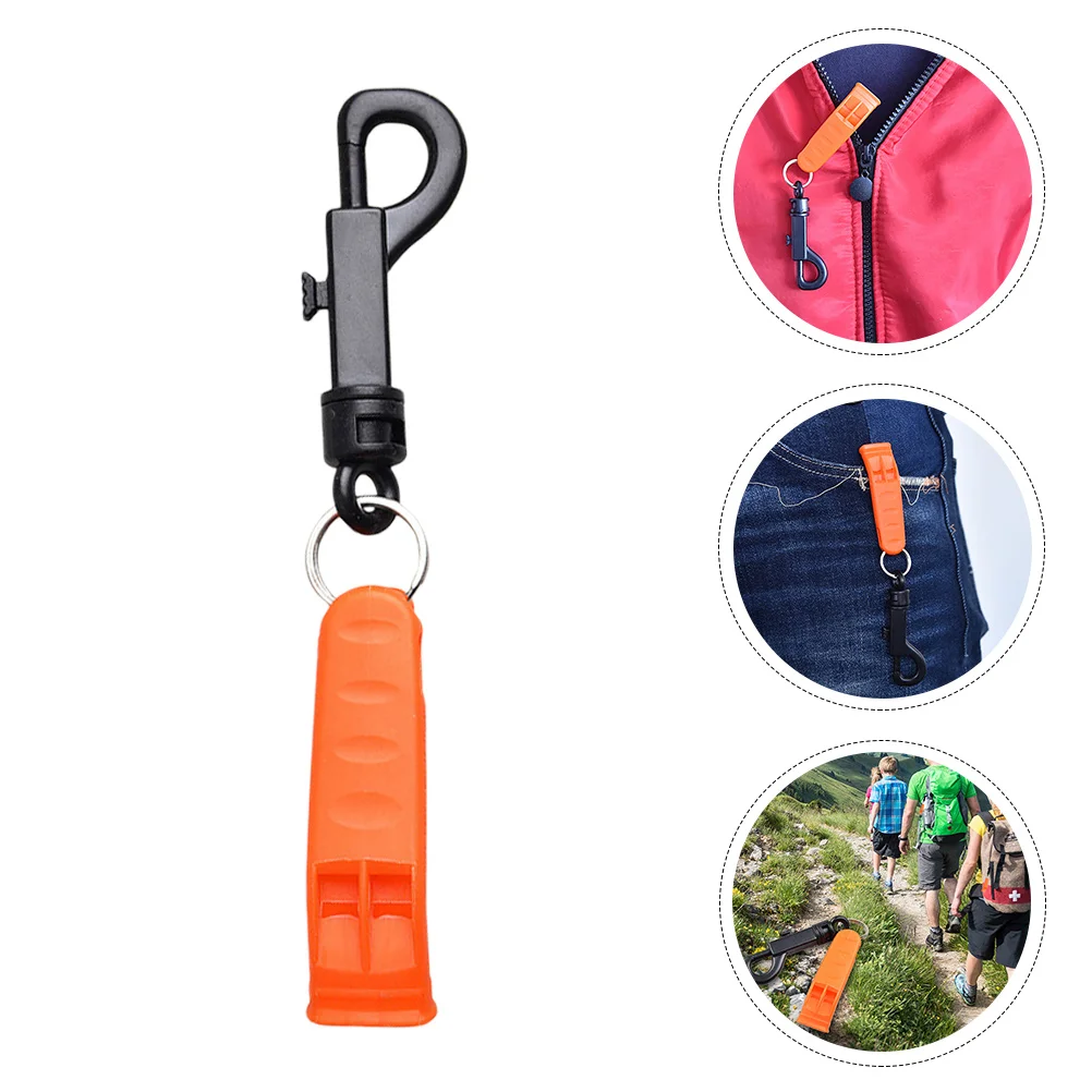 

5pcs Plastic Emergency Survival Whistles Outdoor Camping Whistles for Salvage