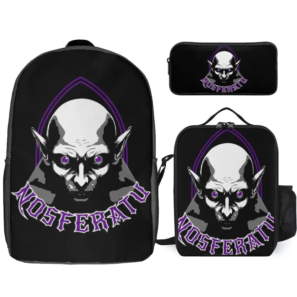 3 в 1 рюкзак и сумка для ланча 17 дюймов