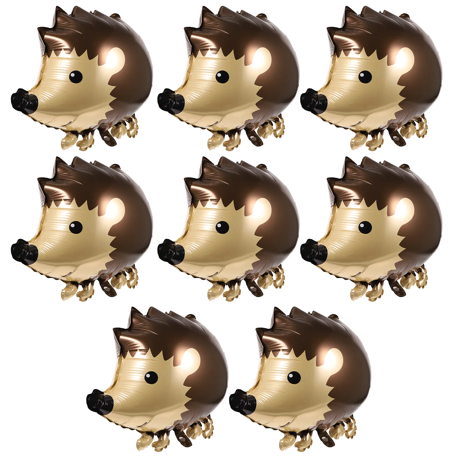 

Balloons Animal Party Balloon Hedgehog Birthday Animals Aluminum Cartoon Woodland Decoration Helium Jungle Kids Head Decorations