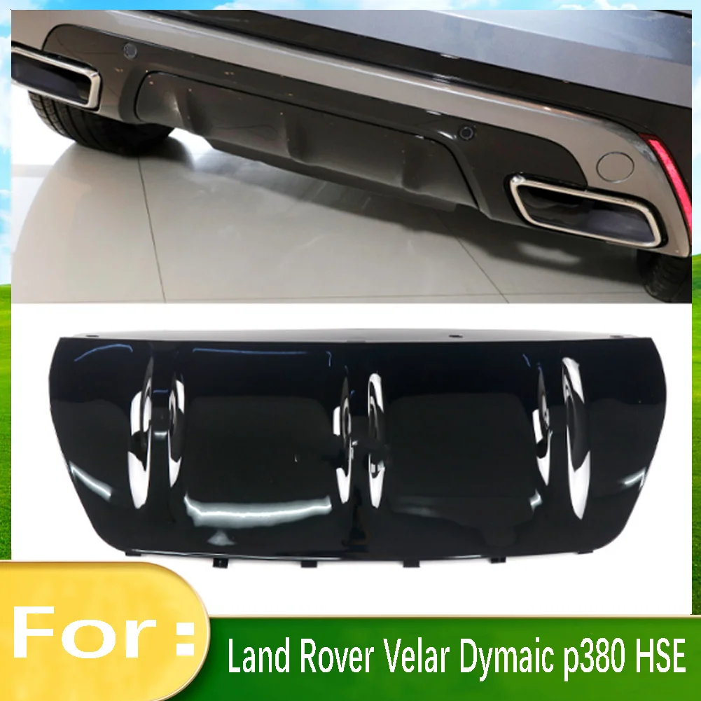 

For Land Rover Range Rover Velar Dymaic P380 HSE 2017 2018 2019 2020 2021 L560 Car Rear Bumper Trailer Cover Lower Guard Plate