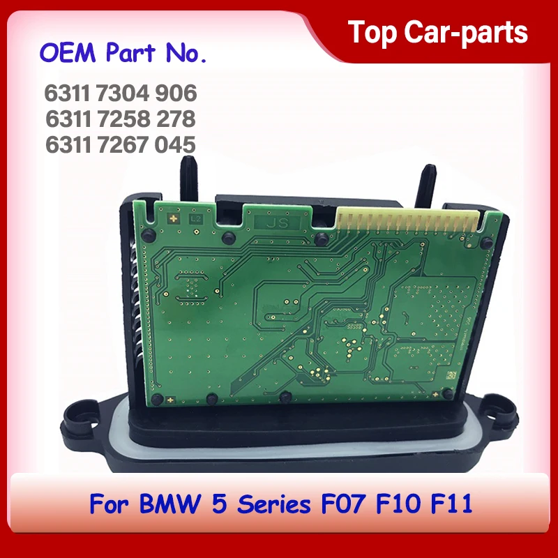 Балласт модуля управления фары 63117304906 63117258278 63117267045 для BMW 5 серии F07 F10 F11