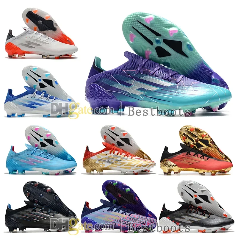 

Gift Bag Kids High Ankle Football Boots X Speedflow.1 FG Cleats Messis Ghosted Speedflow Speed Flow Mens Top Soccer Shoes