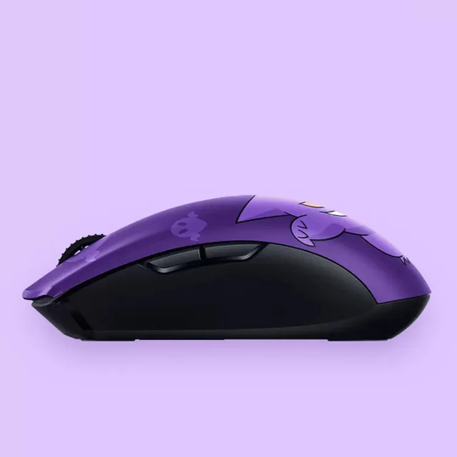 New Razer Pokemon Gengar Edition Orochi V2 Wireless Mouse Up to 950hrs Battery Life Mechanical Mouse Switches 2 Wireless Modes 3