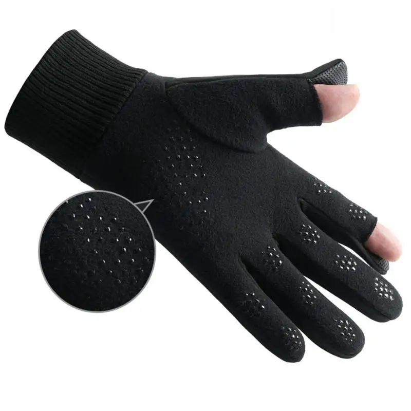 Зимние мужские варежки теплые зимние велосипедные одежда для холодной погоды