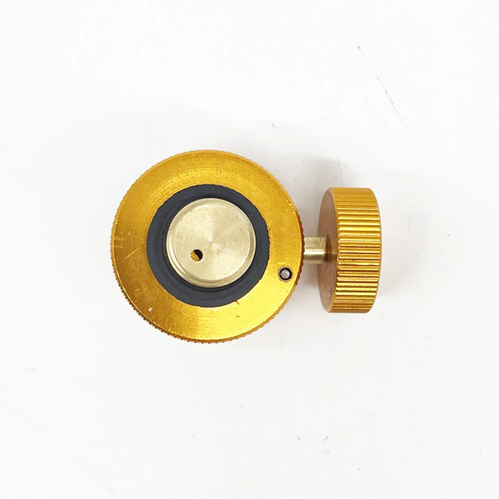 

Stove Head Adapter Camping Copper+Aluminum Alloy Golden Liquefied Gas Cylinder Middle East Camping Stove Accessories