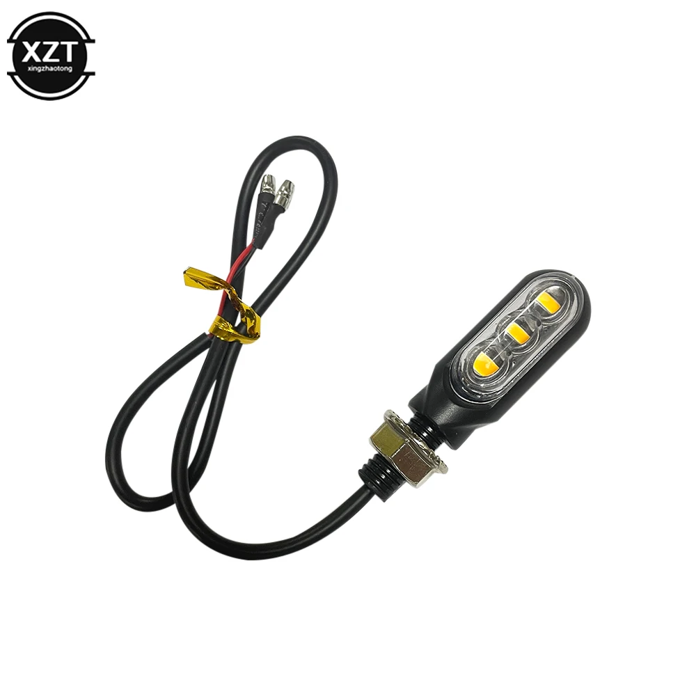 Мотоцикл 3LED динамический плавный свет мини мотоцикл указатель поворота