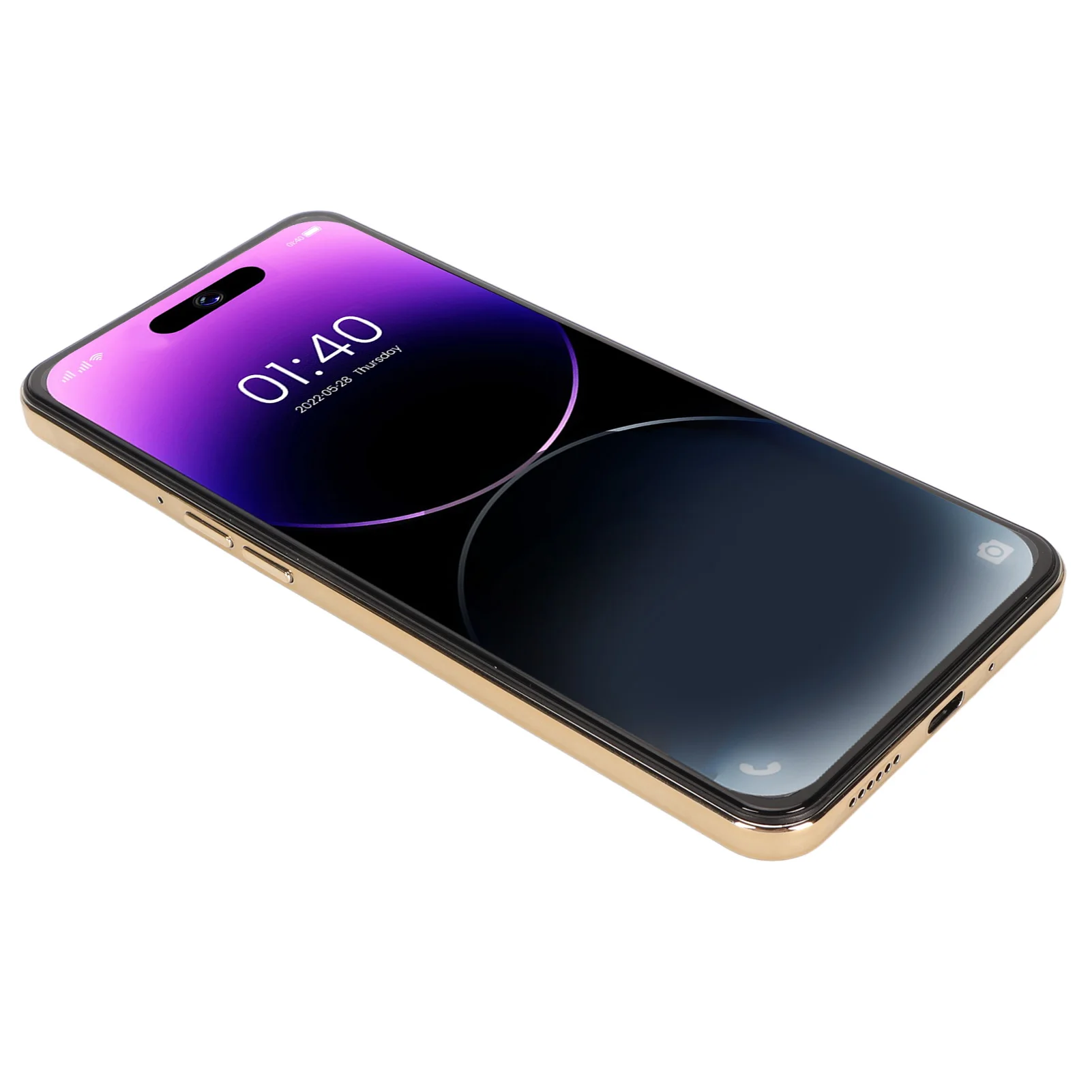 I15 Pro Max Смартфон 6,6 дюйма Сотовый телефон 3G Сеть Разблокировка лица 4  ГБ 64 ГБ WiFi 5MP 13MP 2520x3200 OTG 7800 мАч Мобильный телефон 100-240 В  США Plug Gold | AliExpress