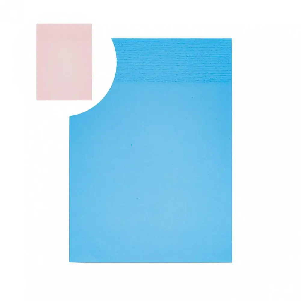 

6 Colors 50 Sheets Popular Rectangle Compact Notes Paper Scentless Sticky Notes Visible for Work