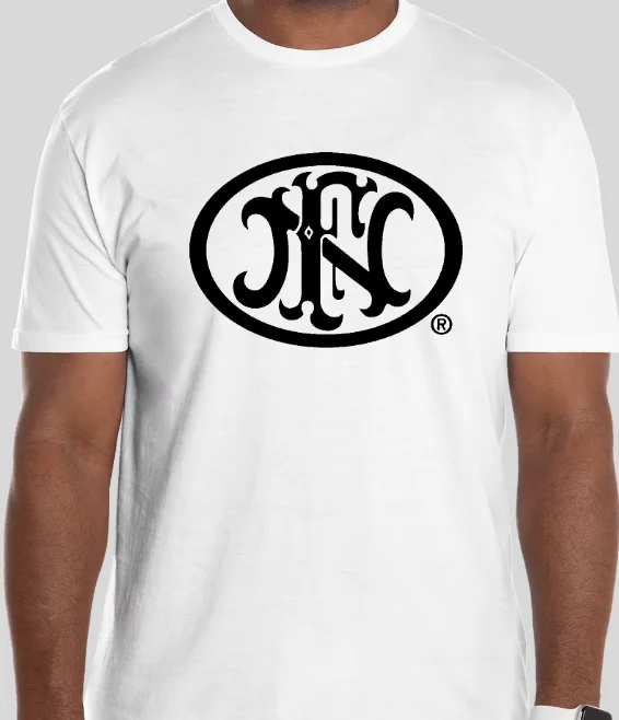 Футболка с логотипом пожарной зброи FN HERSTAL