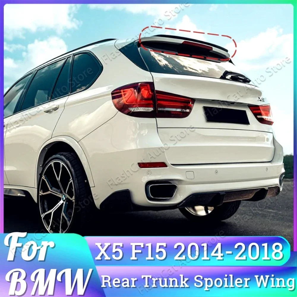 Для X5 F15 MP M Sport 2014 2015 2016 2017 2018 Автомобильный задний спойлер багажника BMW Спойлер