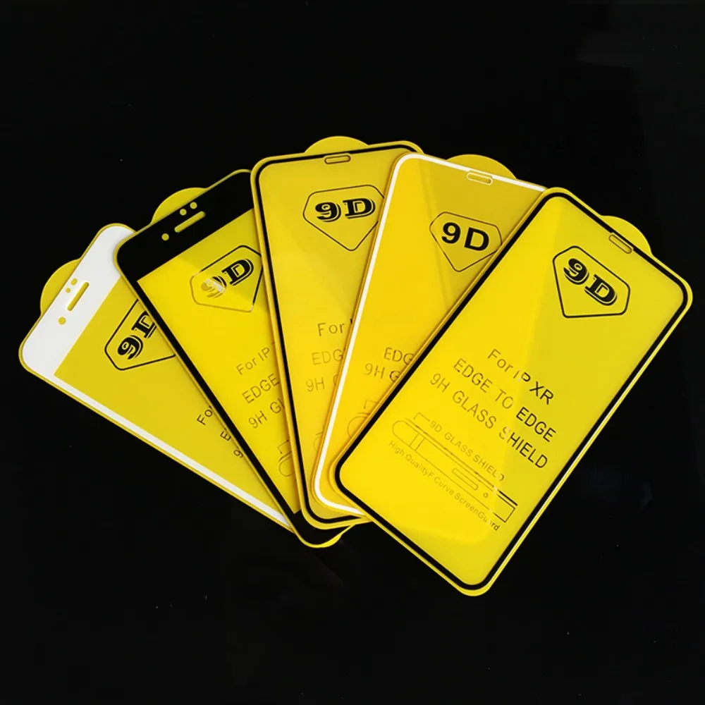 [В 3 упаковках] Защитная пленка для экрана из закаленного стекла для iPhone 14 13 12 11 X XS pro max mini plus, 9H HD