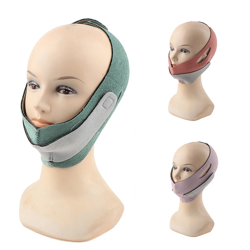 

Elastic Face Slimming Bandage V Line Face Shaper Women Chin Cheek Lift Up Belt Facial Massage Strap Face Skin Care Beauty Tools