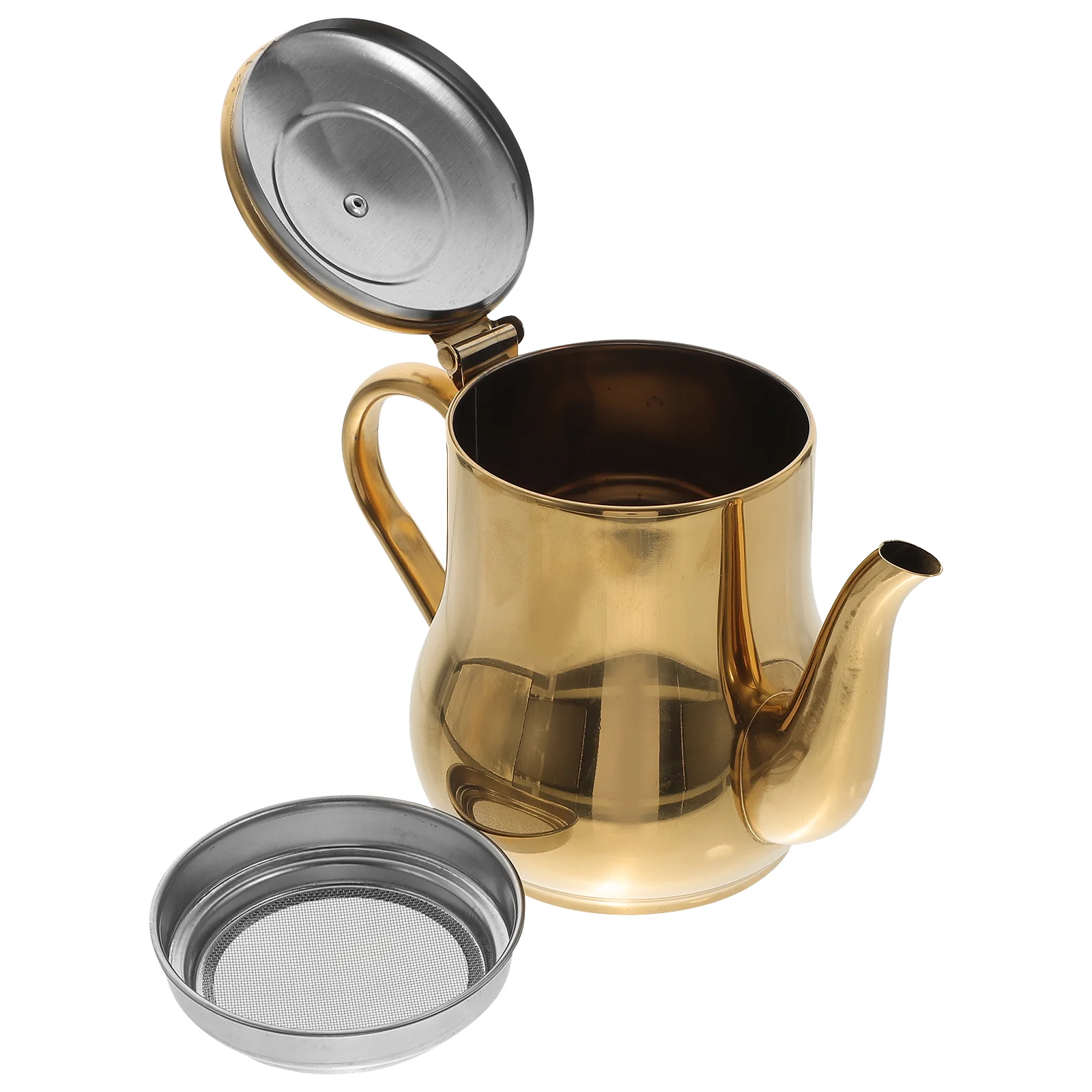 

Stainless Steel Oil Pot Filter Container Grease Lid Strainer Convenient Holder Kitchen