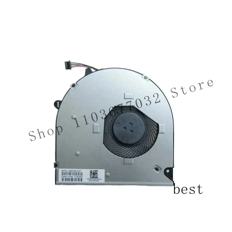 WYORESY Новый вентилятор процессора ноутбука для HP 15s-du3038tu 15s-gy0001au 15s-gr0006au 250 255 G8 G9
