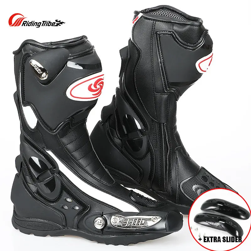 

Мужские мотоциклетные ботинки Riding Tribe, мотоциклетные ботинки для езды на мотоцикле, кроссовые ботинки для езды по бездорожью