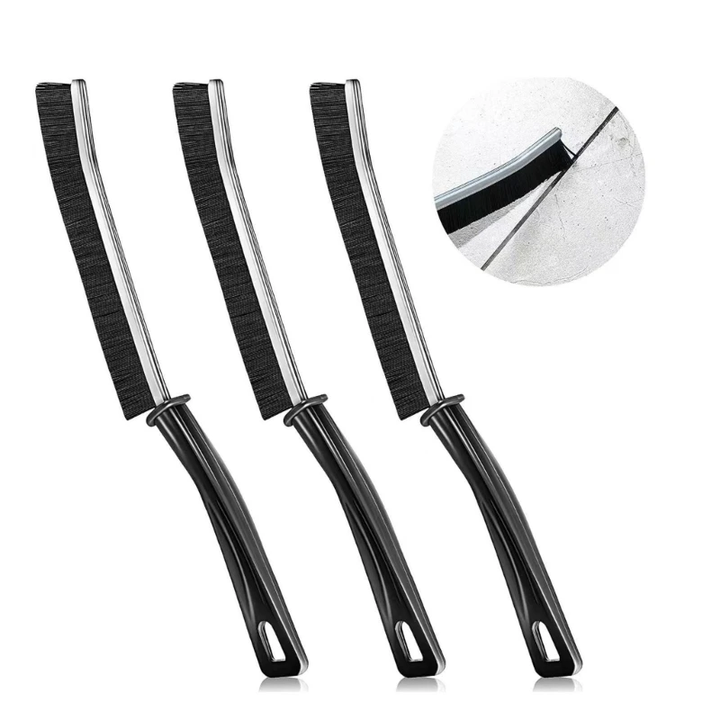 

Tiles Grout Cleaner Brush Long Handle Durable Cleaning Brush Bathroom Floor Door