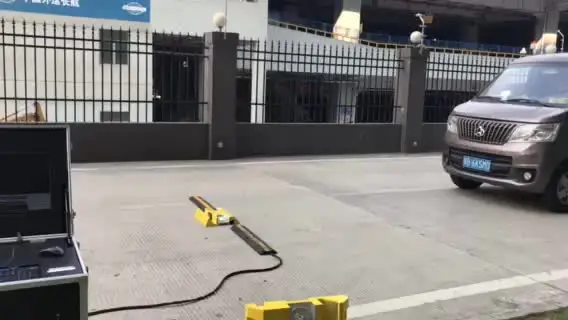 

UNIQSCAN Line Scan Uvss System Portable Under Vehicle Surveillance