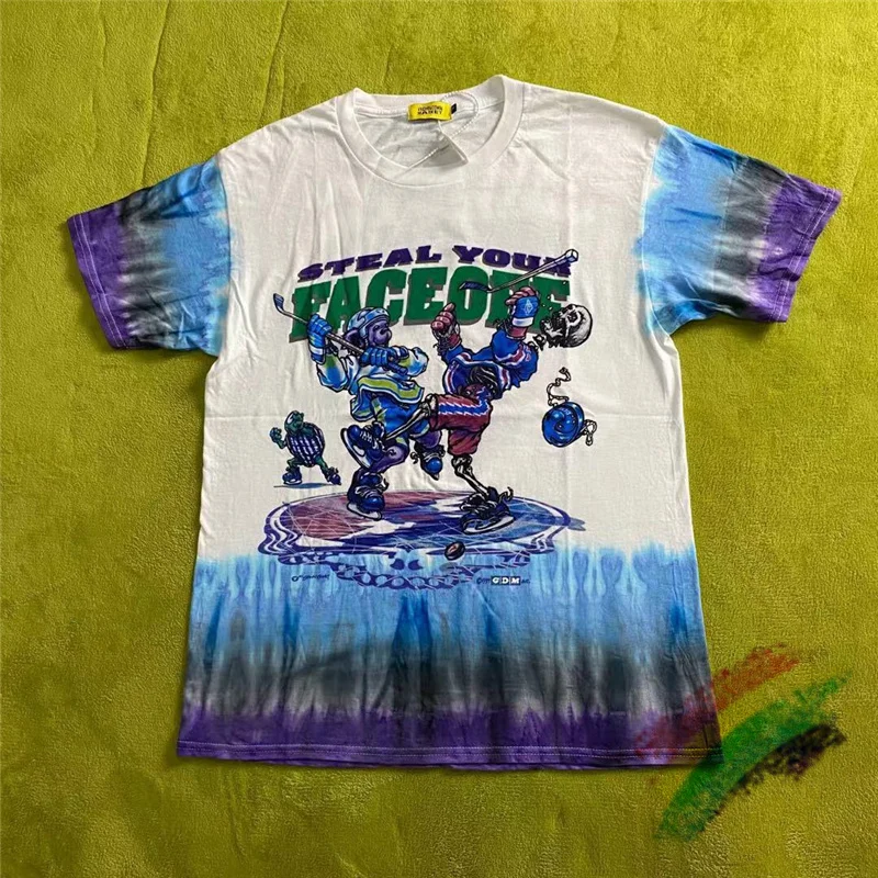 

Tie Dye T Shirt Men Women 1:1 High Quality T-shirt Summer Style Loose Top Tees Oversized