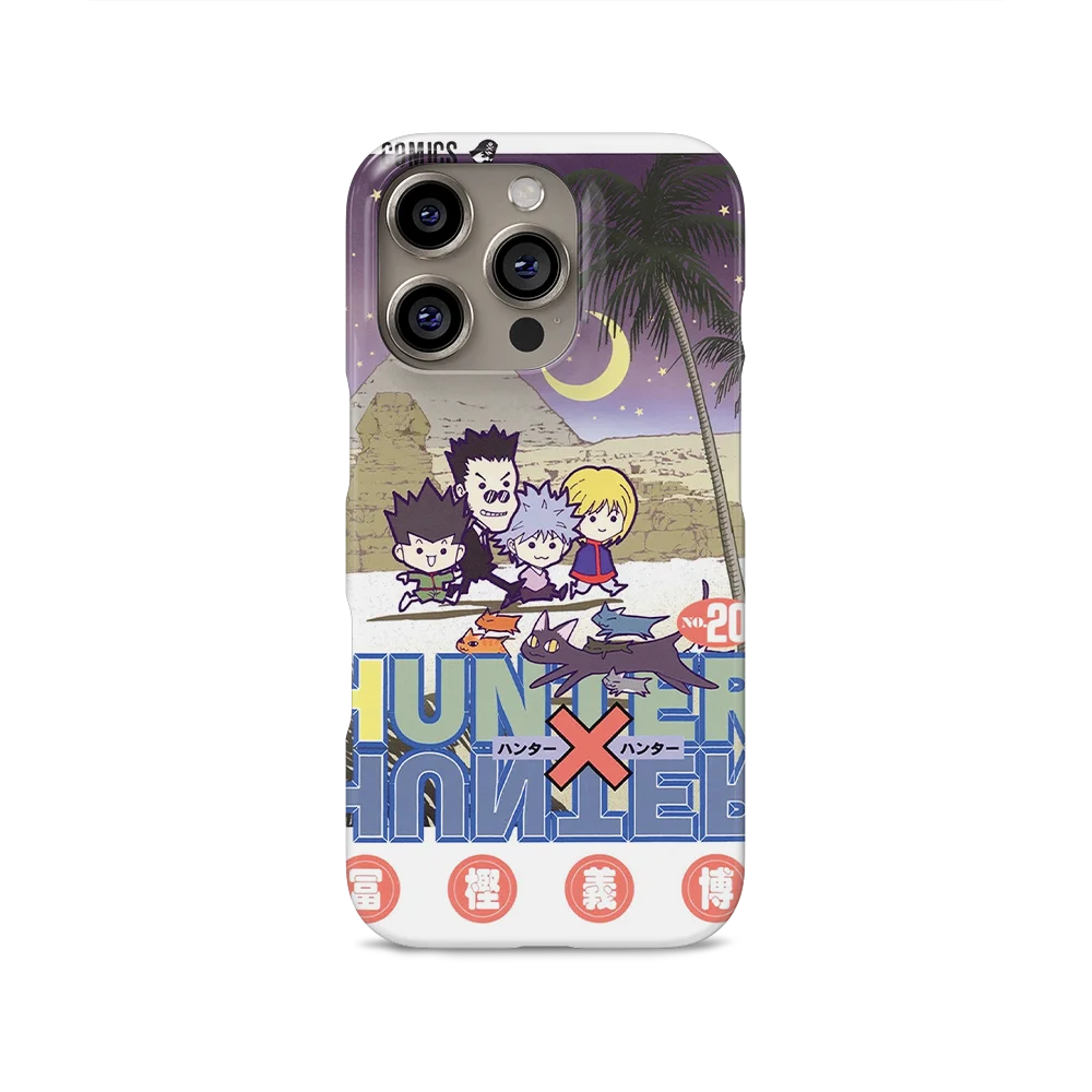 Фото Горячая новинка: Аниме-чехол для телефона с логотипом H×H HUNTERS-R для iPhone 17, 17e, 16e, 16, 15, 14, 13, 12, 11, X, XS, XR, XSMAX, 7, 8, Air, Pro, Max, Plus, двухслойный №4