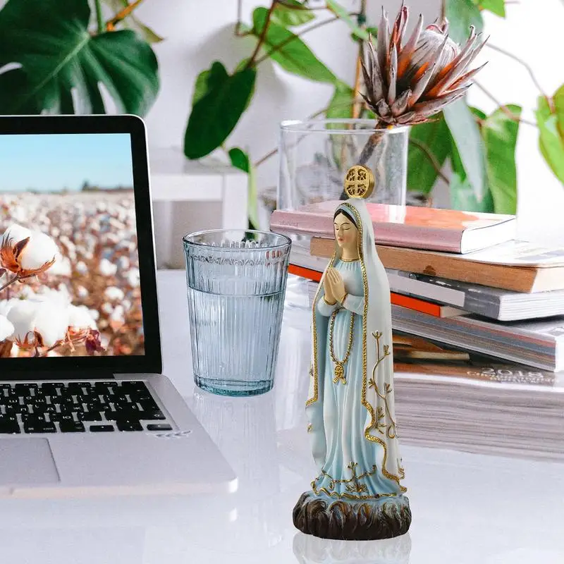 Статуя Богородицы из смолы статуэтка религиозного спасения статуя католической