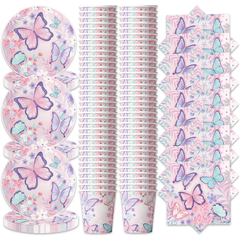 60 шт./партия декоративные тарелки для девочек и мальчиков