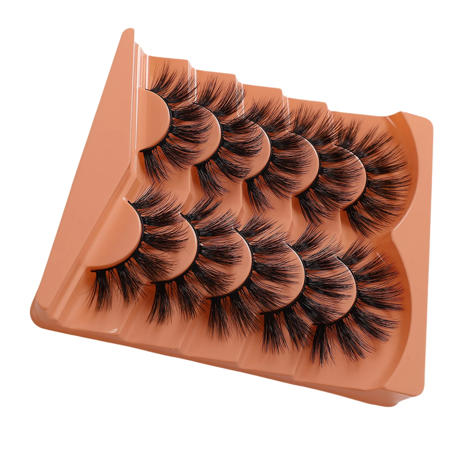 5 пар новых продуктов накладные ресницы густые и имитация завитых ресниц |