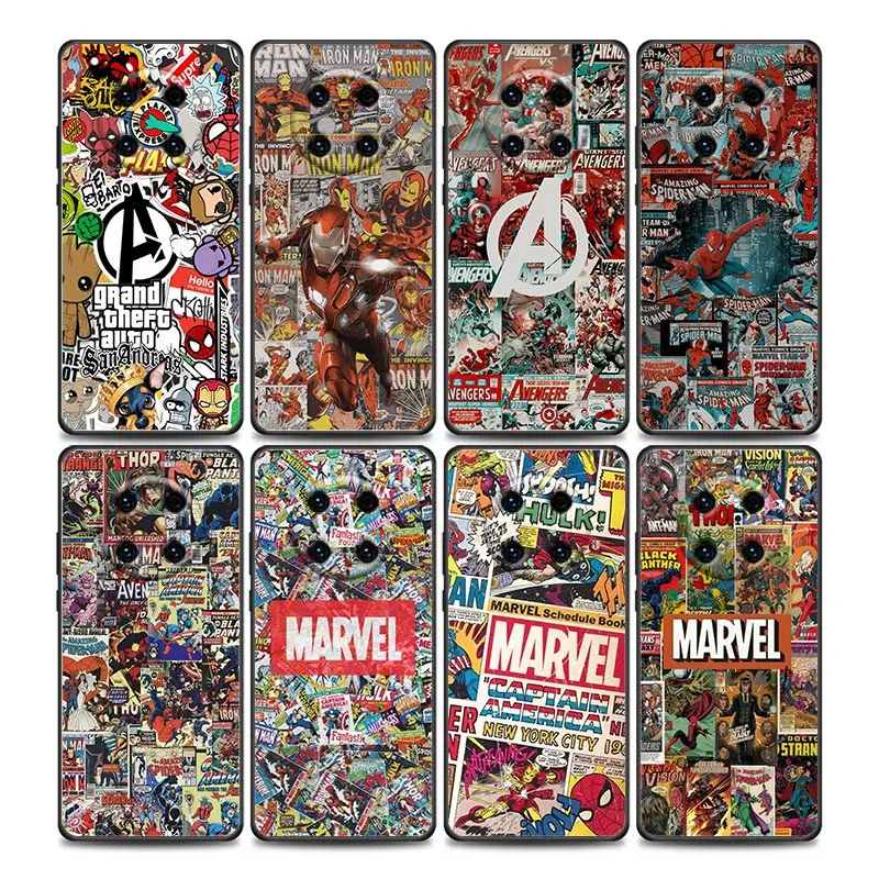 

Marvel Avengers Logo poster Comics Phone Case For Huawei Mate 10 20 40 40Rs Y6 Y7 Y7a Y8s Y8p Y9a Enjoy 20e 2019 Lite Pro Plus