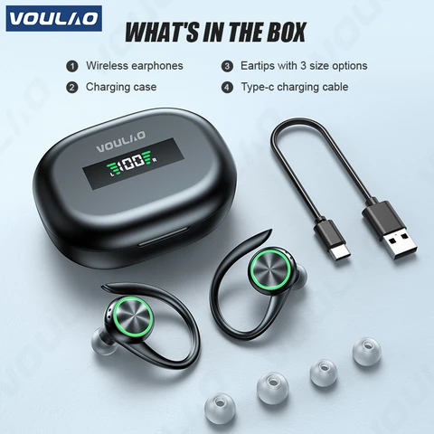 Спортивные Bluetooth-наушники с Hi-Fi-стереозвуком наушники бесповородные смартфоны наушники игровые для пк наушники бесповородные спортивные