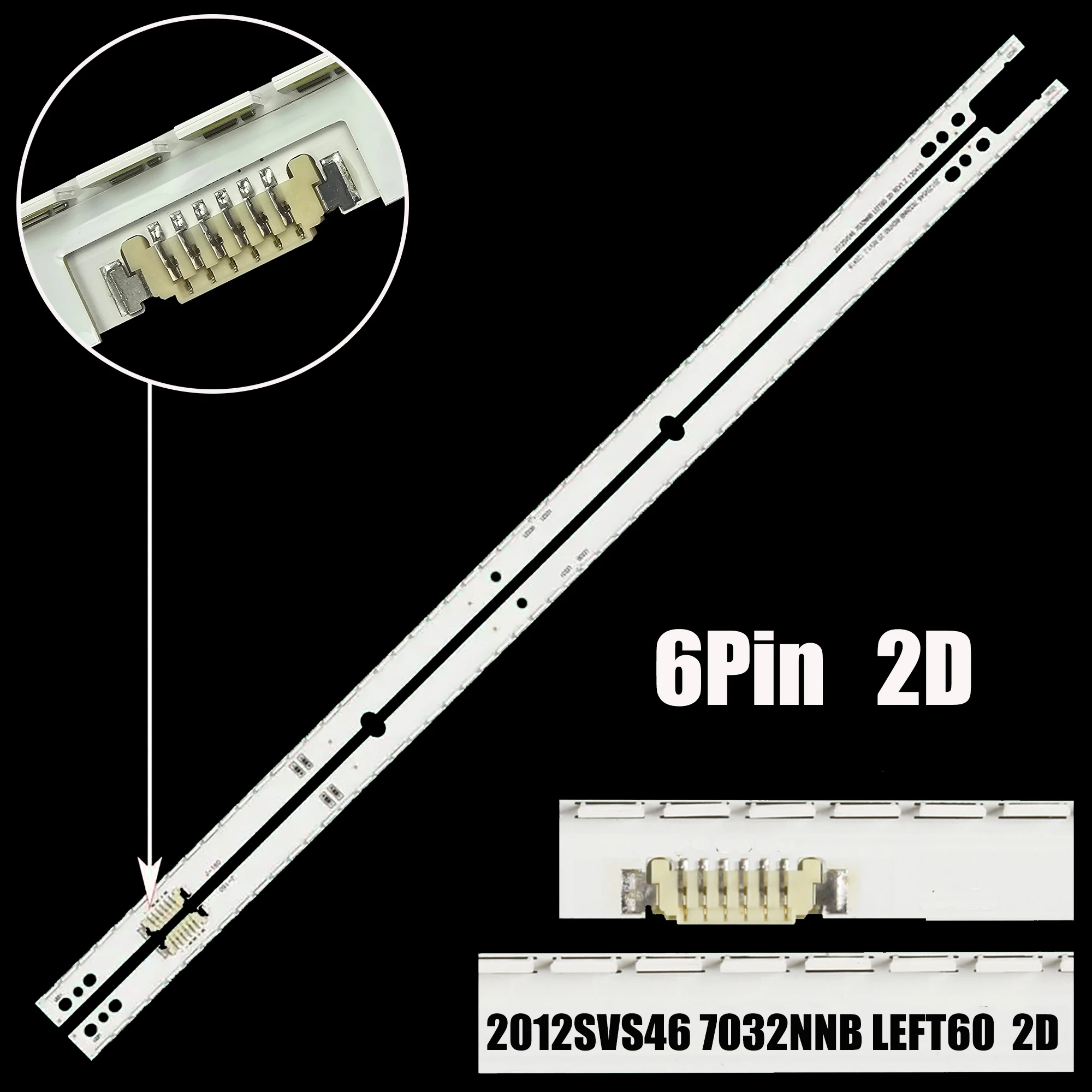 Светодиодная лента заднего света для UE46ES5530W LTJ460HN06 UN46ES6100F UN46ES6100G UE46ES5500 SLED 2012SVS46 7032NNB