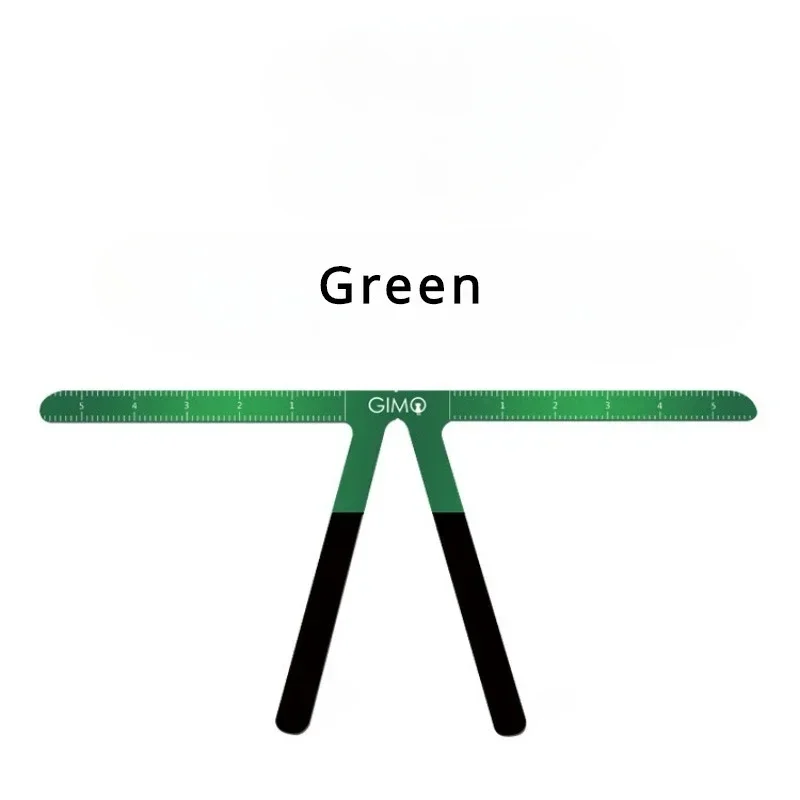 1 шт. профессиональная трафаретная линейка для измерения бровей трехточечная