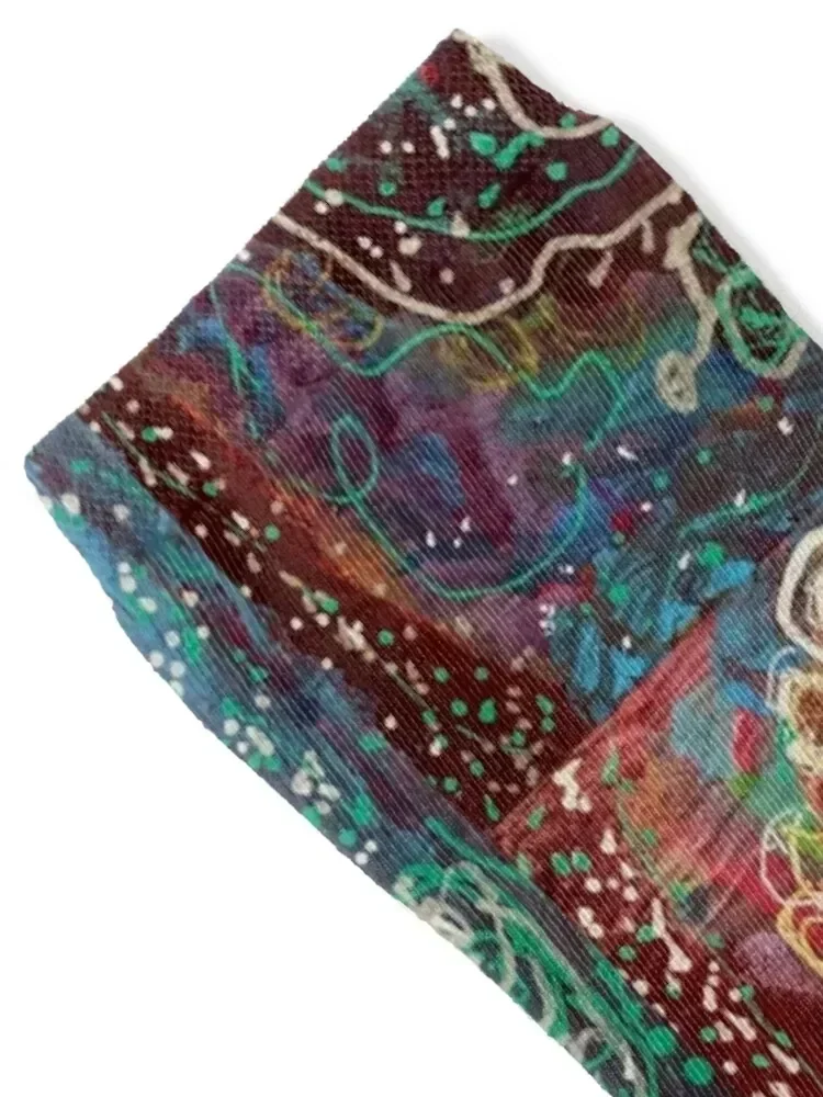 Снежная королева от Gina K. Носки мужские противоскользящие футбольные носки