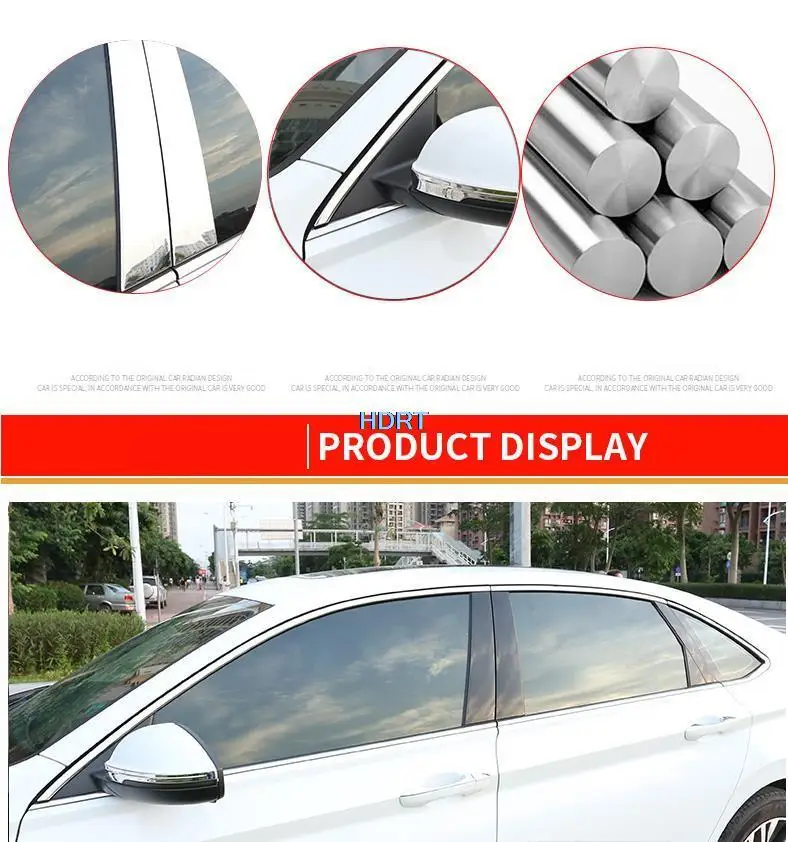 Наклейка для стайлинга автомобиля украшение окошка средняя полоса отделка