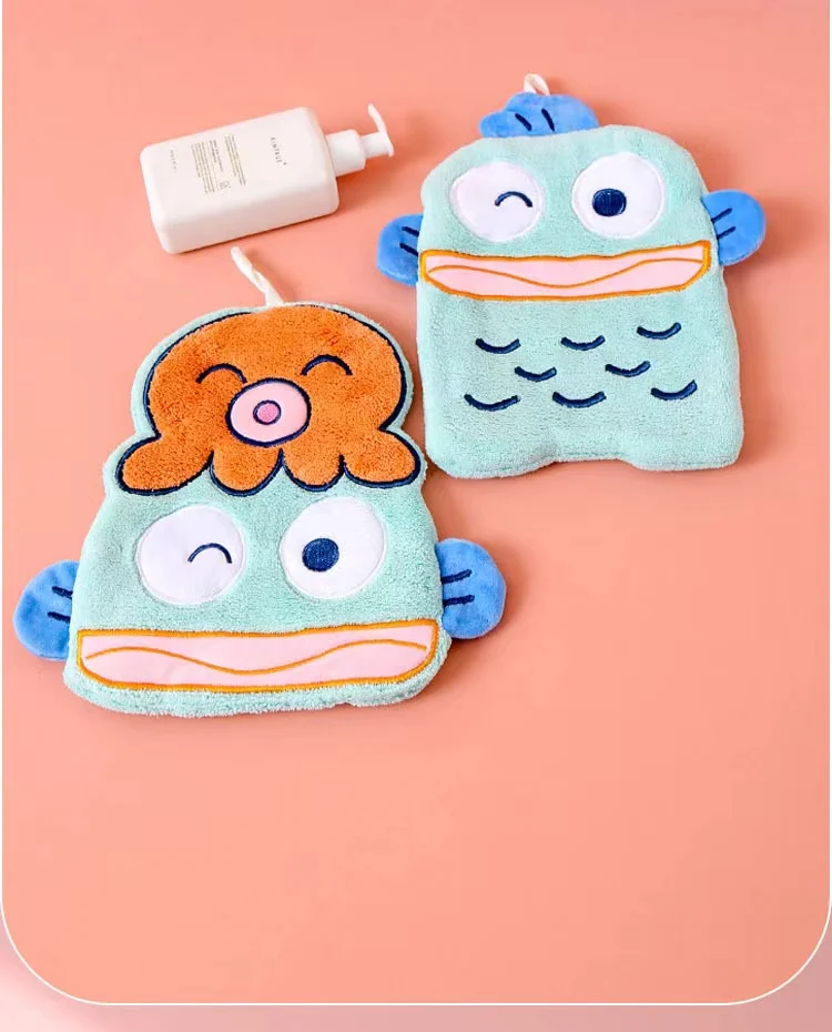 30 см полотенце для рук рыба-клоун аниме плюшевая игрушка милая кукла мягкая