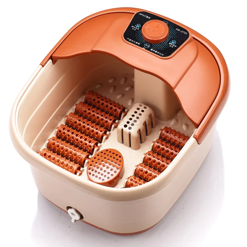 Knob start, new foot bath, fully automatic heating, household foot therapy machine, circulating heating