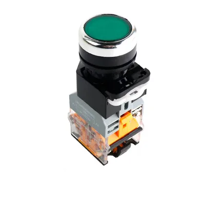 

Яркий/ серебристый контактный кнопочный переключатель 22 мм с подсветильник кой ВКЛ./ВЫКЛ., мгновенный/фиксатор, 220 В, 24 В светодиодный ные индикаторы