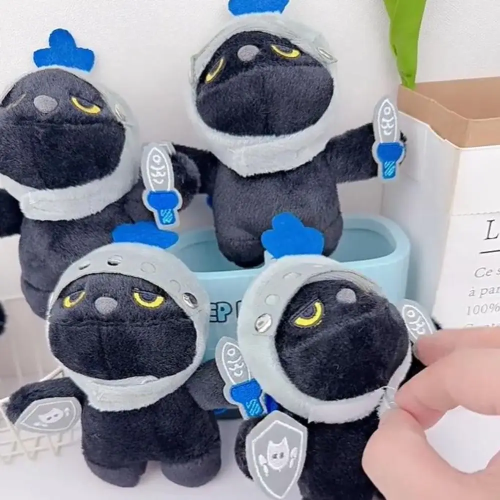 Сопровождающая кукла Щит Рыцарь Кот Плюшевая Брелок Милый кот игрушка Подвеска