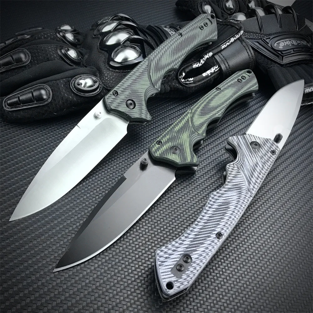 

BM 615BK-1401 Limited Edition Mini-Rukus Black Coated Folding Knife S30V Blade G10 Handles Outdoor Camping Hunting Pocket Knives