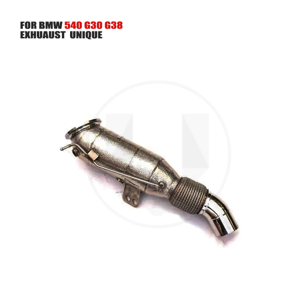 

UNIQUE Exhaust Manifold Downpipe for BMW 540 G30 G38 2010+ Car Accessories With Catalytic converter Header Without cat pipe