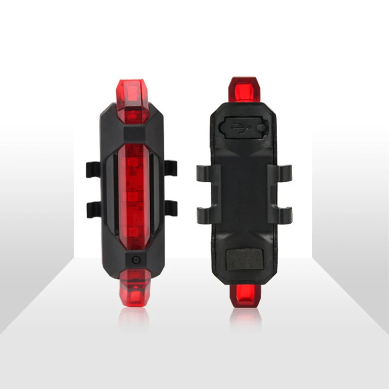 

USB Rechargeable Waterproof Mountain Bike Lamp Warning Cycling Taillight Bike LED Headlight Tail Light For Electric Scooter 2023