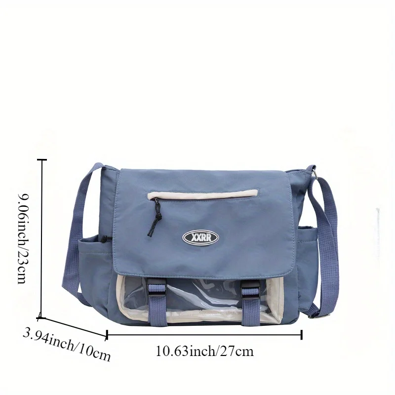 Повседневная универсальная вместительная сумка через плечо в японском стиле для