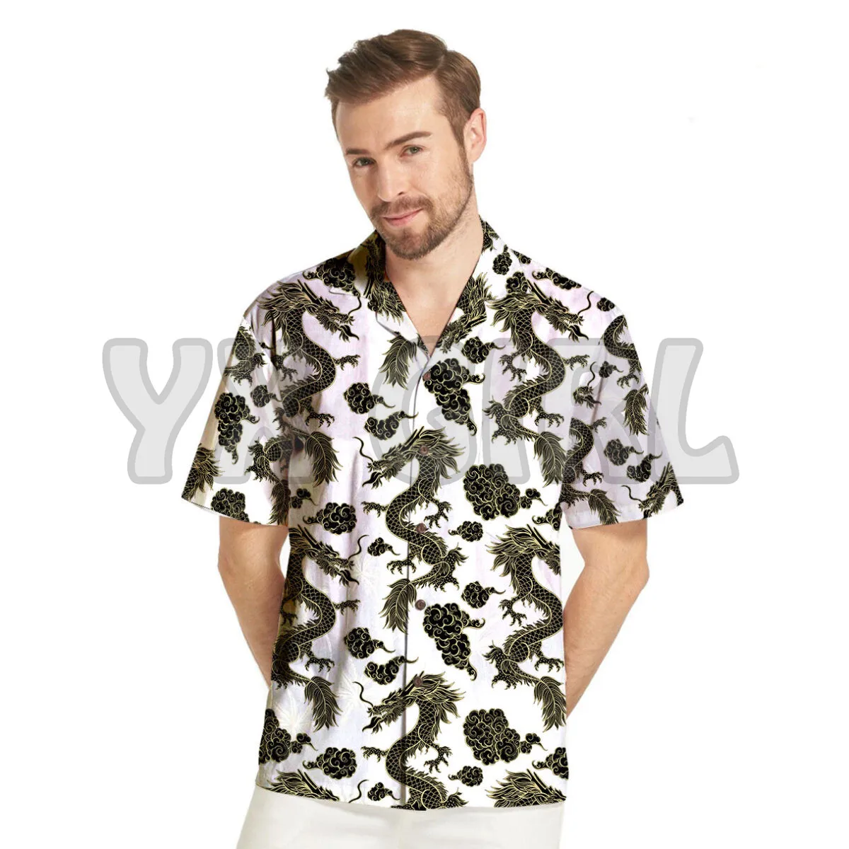 Summer Shirts Dragon lover 3D All Over Printed Hawaiian Shirt Men's For Women's Harajuku Casual Shirt Unisex