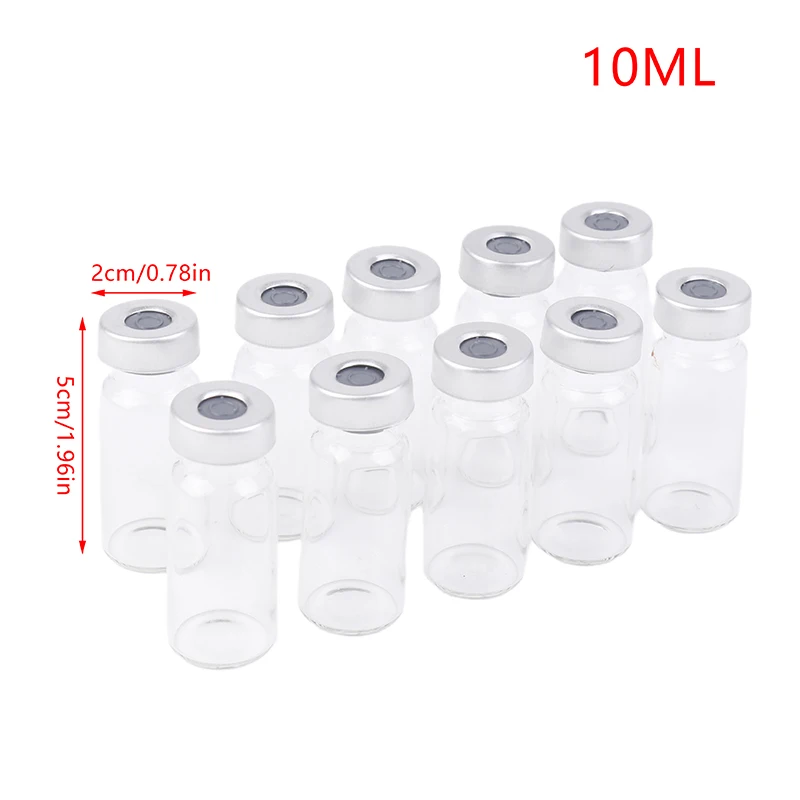 

Прозрачные стеклянные бутылочки JETTING 5/10/20 мл