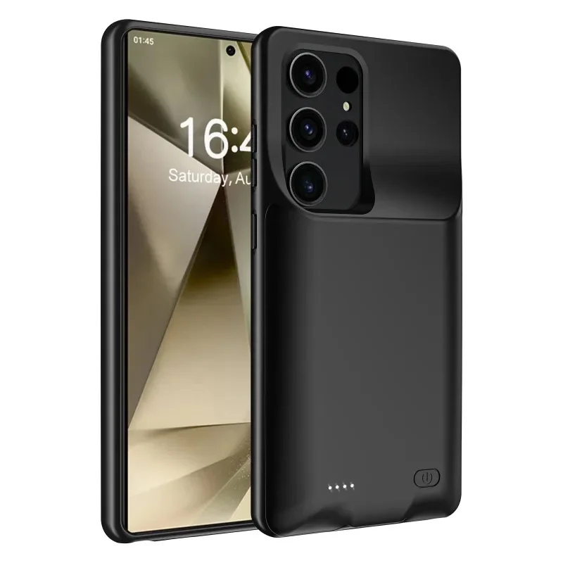 Фото 6000 мАч для Samsung Galaxy S25 Ultra 5G/S25 +/S25, портативный расширенный аккумулятор, зарядная крышка, зарядное устройство для аккумулятора PowerBank №4