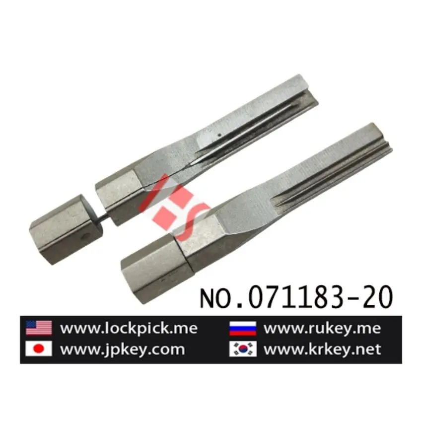 

Original Ab Standard Lock Open Alloy Tool Blade Single Row Front Slot