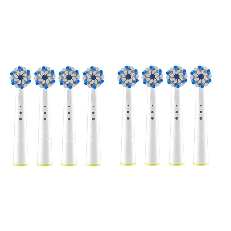 

Top Deals 8Pcs/Set 3D Oral B Toothbrush Heads Oral B Brush Attachment Oral B Replacement Oral Toothbrush Heads B Oral B Nozzles