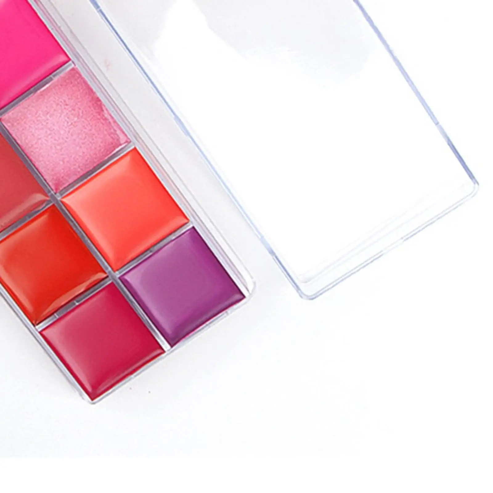 12-цветная палитра губной помады с мерцающим и матовым блеском для губ кремовая